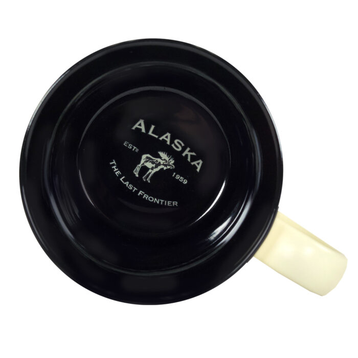 Alaska Beige Emblem Mug Black Interior