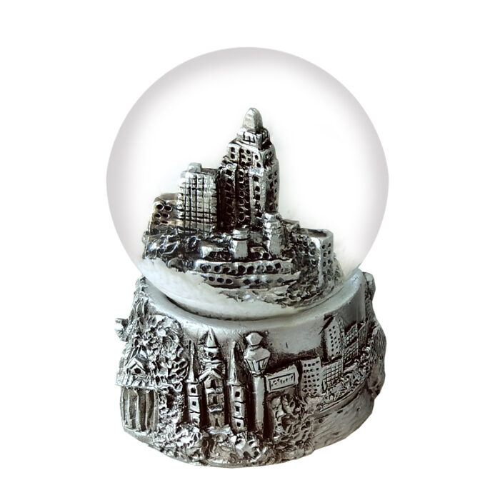 Louisiana Snow Globe Back Side