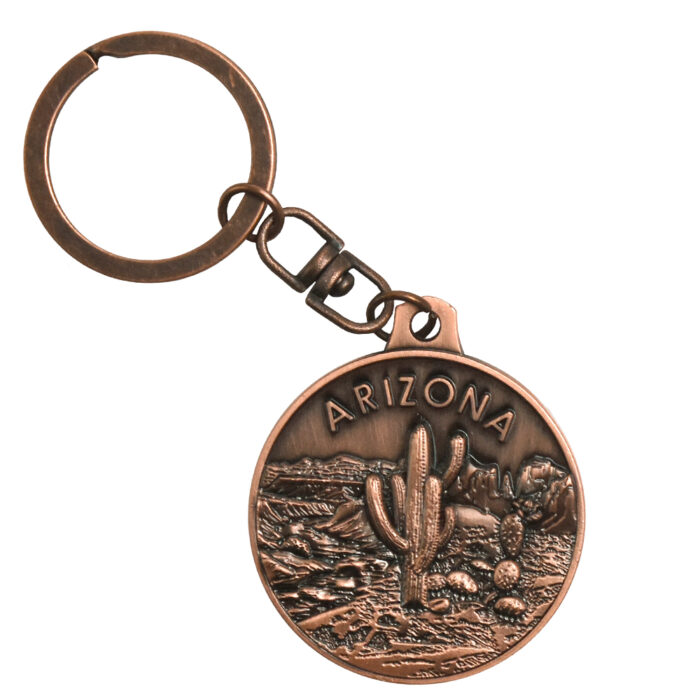 Arizona Medallion Key Chain front