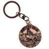 Wyoming Medallion Key Chain back side