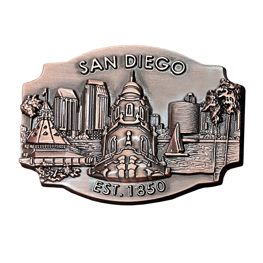 San Diego Medallion Magnet