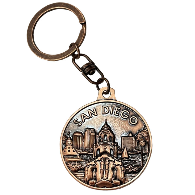 San Diego Key Chain Front Side