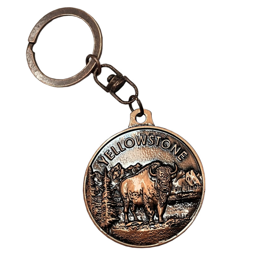 Yellowstone Key Chain Front Side