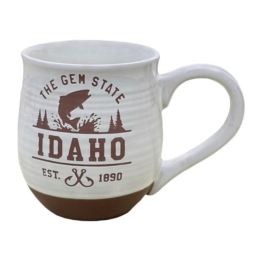 Idaho Terracotta Etched Mug