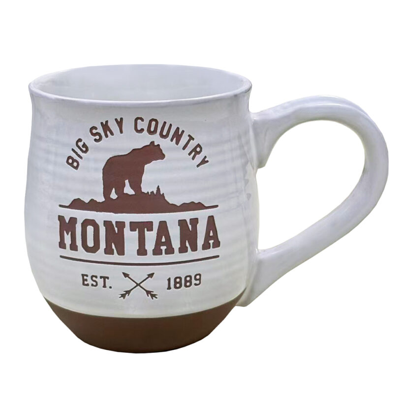 Montana Terracotta Etched Mug